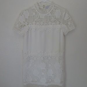 White Mini Dress from Endless Rose